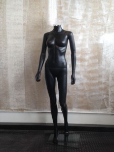 人体模特精简版剪影黑人妇女 - 超对称 2