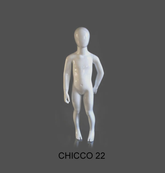 MANICHINO - NEW - FAIR - X - BIMBO - CHICCO - 22 - BIANCO - OPACO - 1